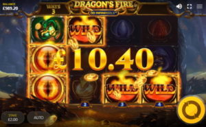 dragons fire infinireels